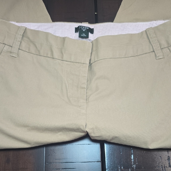 J. Crew Tan Boot Cut Pants - Picture 1 of 4